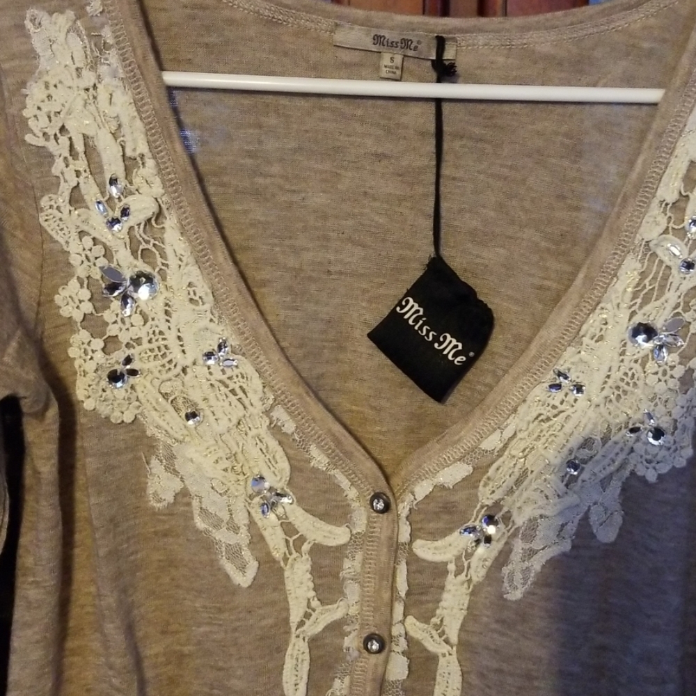 Miss Me nwt cardigan - Picture 2 of 2